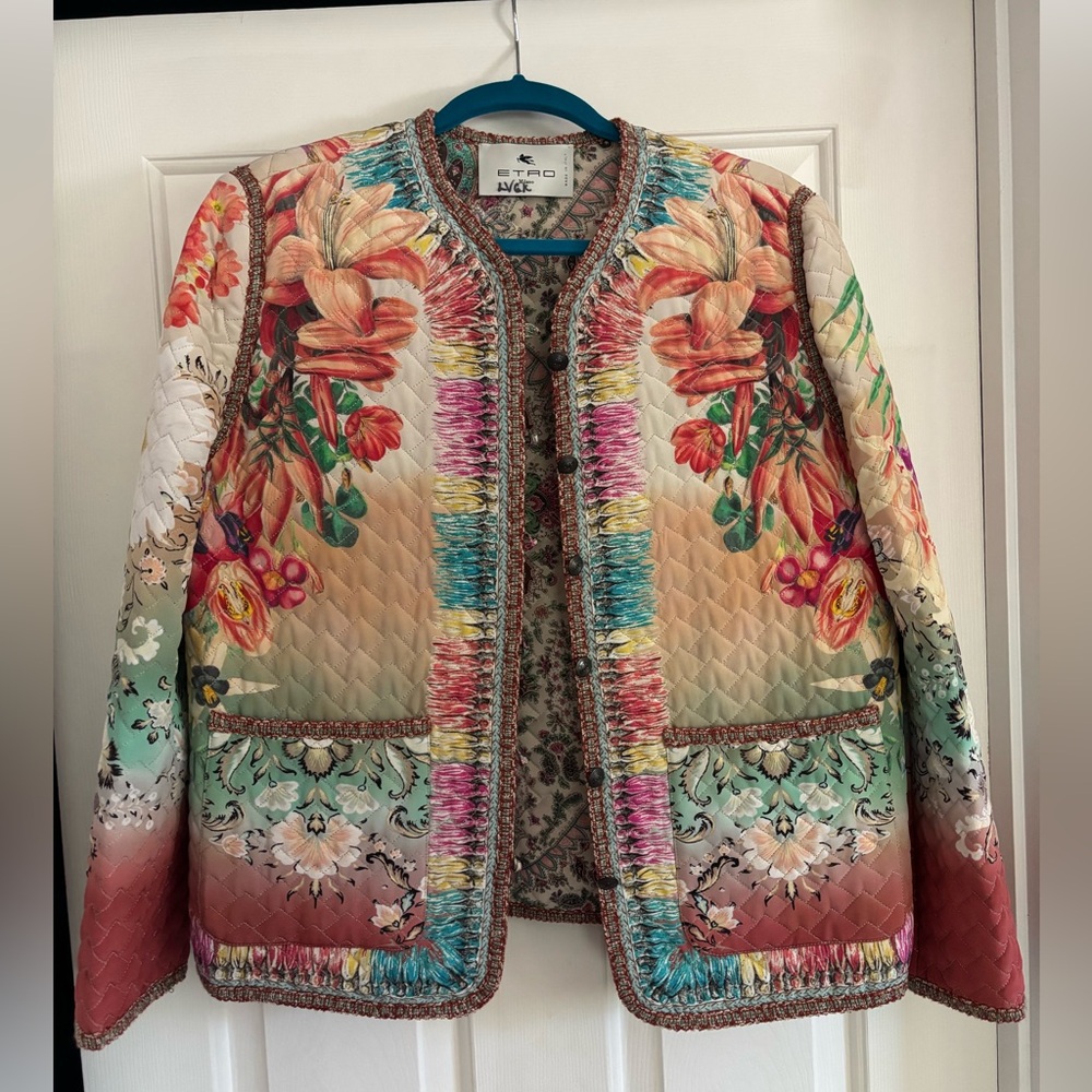 Vintage Etro quilted Jacket